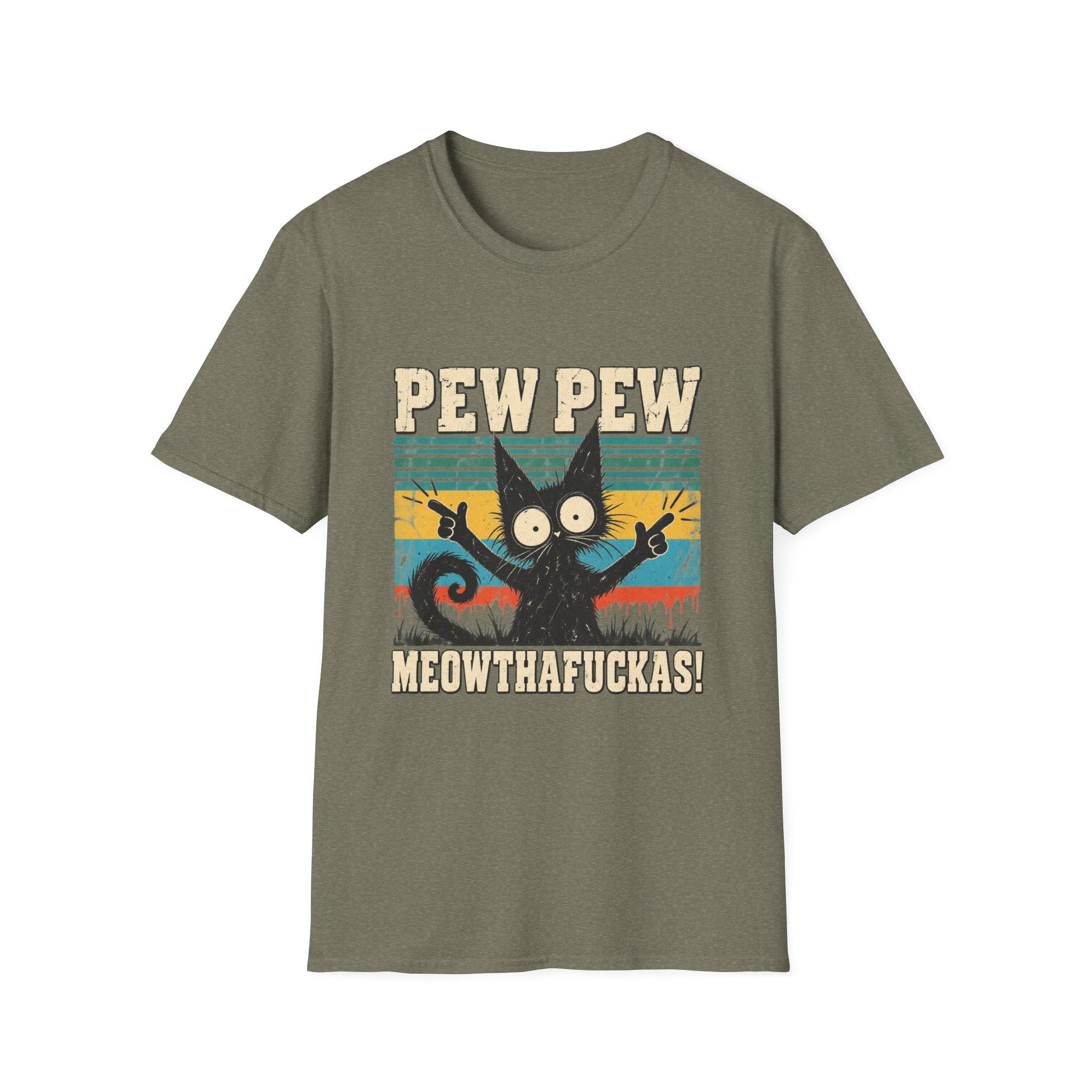 Pew Pew Meowthafuckas T-Shirt