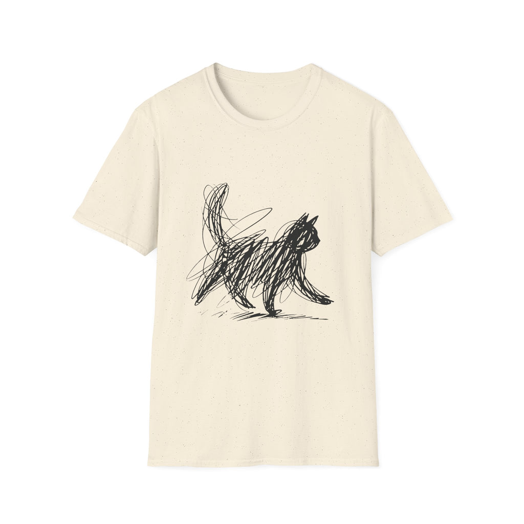 Scribble Cat T-Shirt
