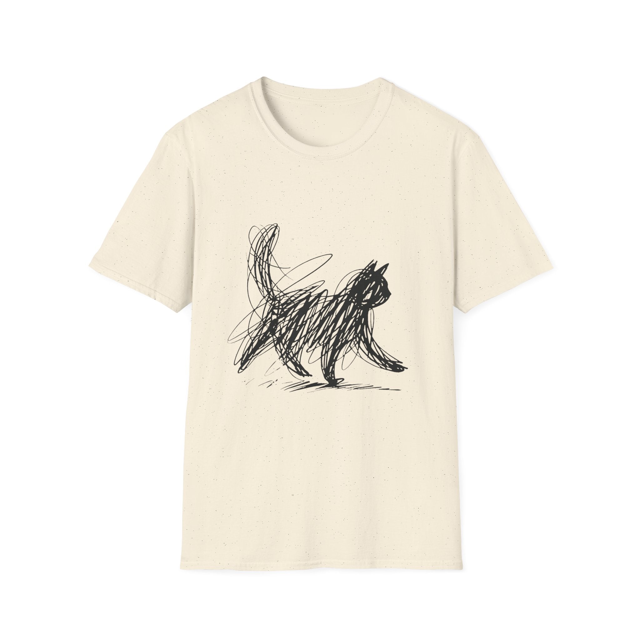 Scribble Cat T-Shirt