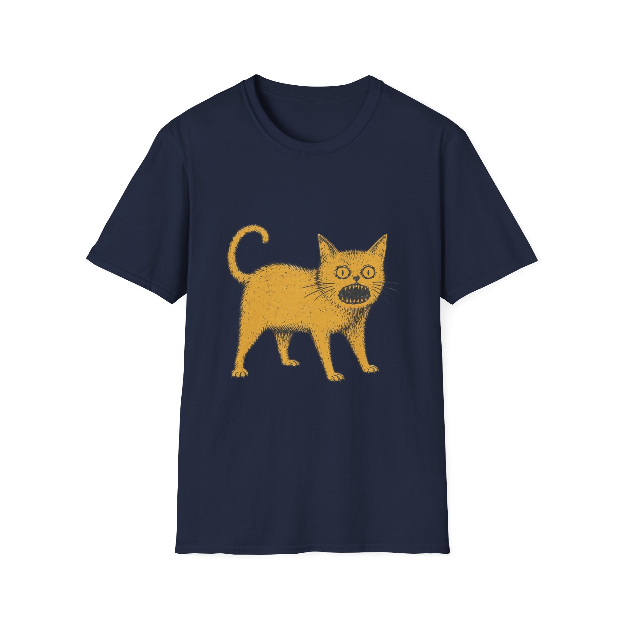 Scruffy Yellow Cat T-Shirt