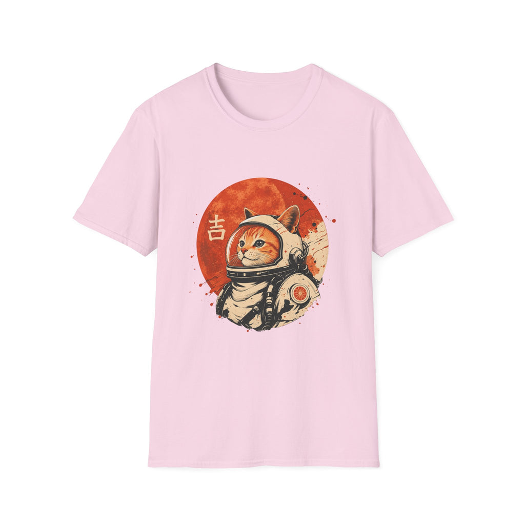 Astro Cat Tee — Lucky Japanese Space Cat Graphic T-Shirt