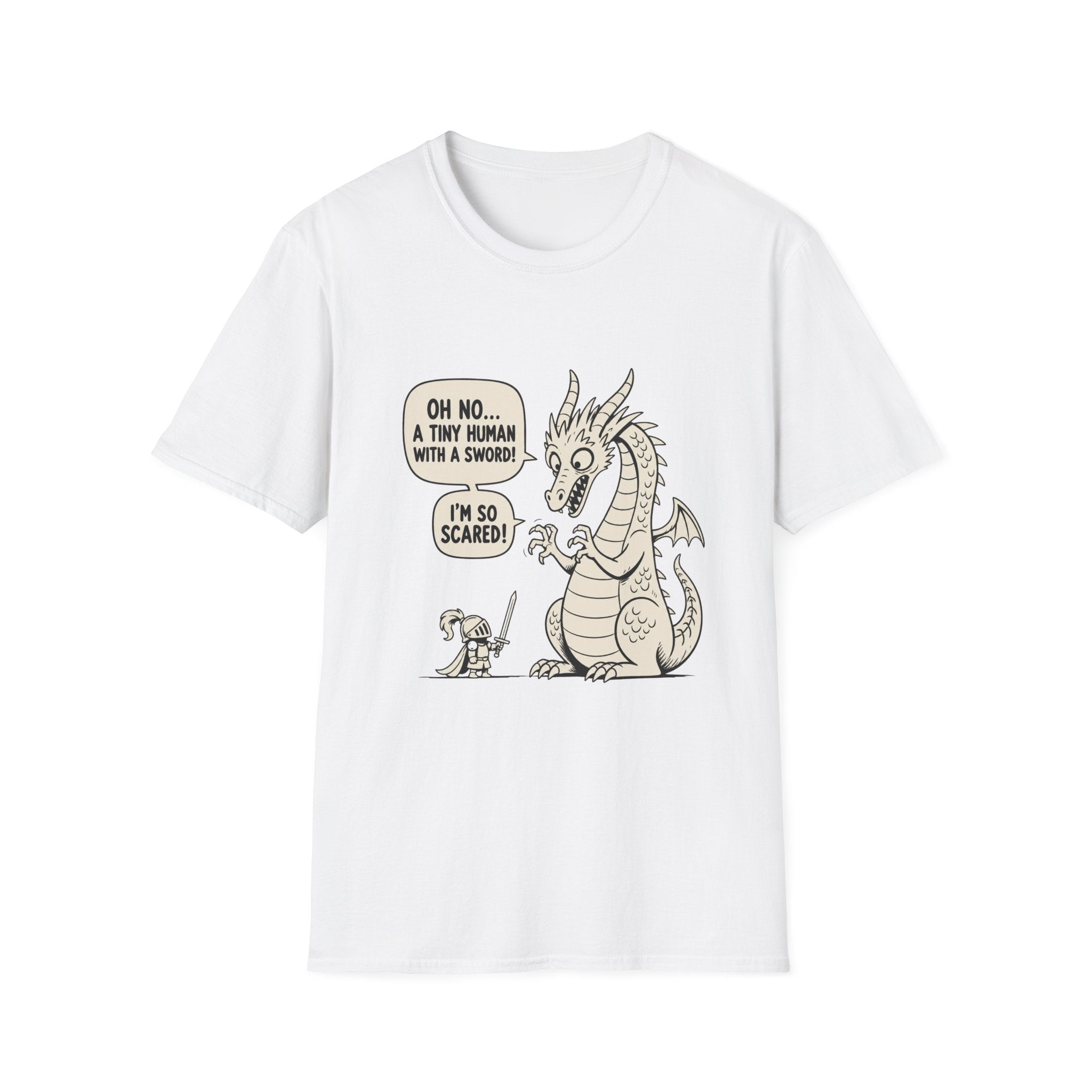 Tiny Human With A Sword T-Shirt
