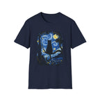 Starry Night Cat T-Shirt