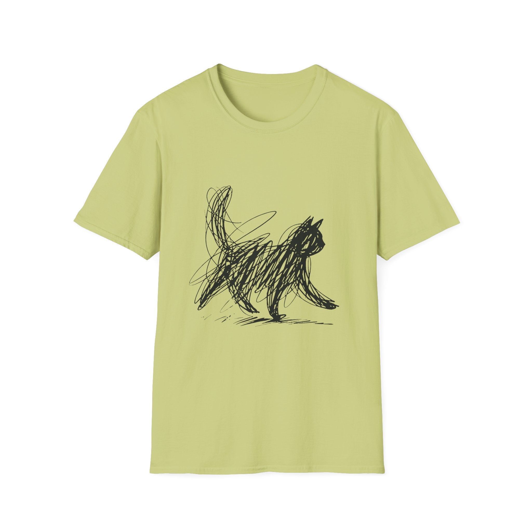 Scribble Cat T-Shirt