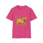 Scruffy Yellow Cat T-Shirt