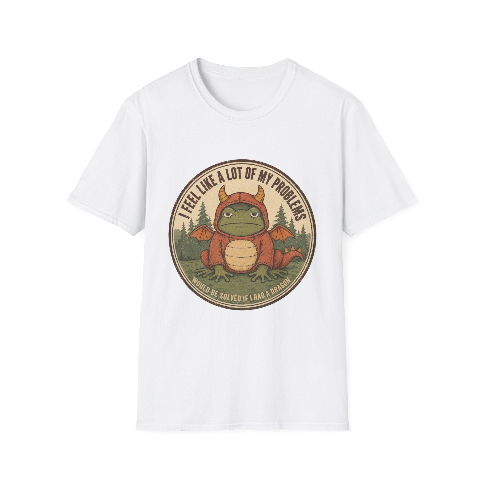 Problems Would Be Solved If I Had A Dragon T-Shirt