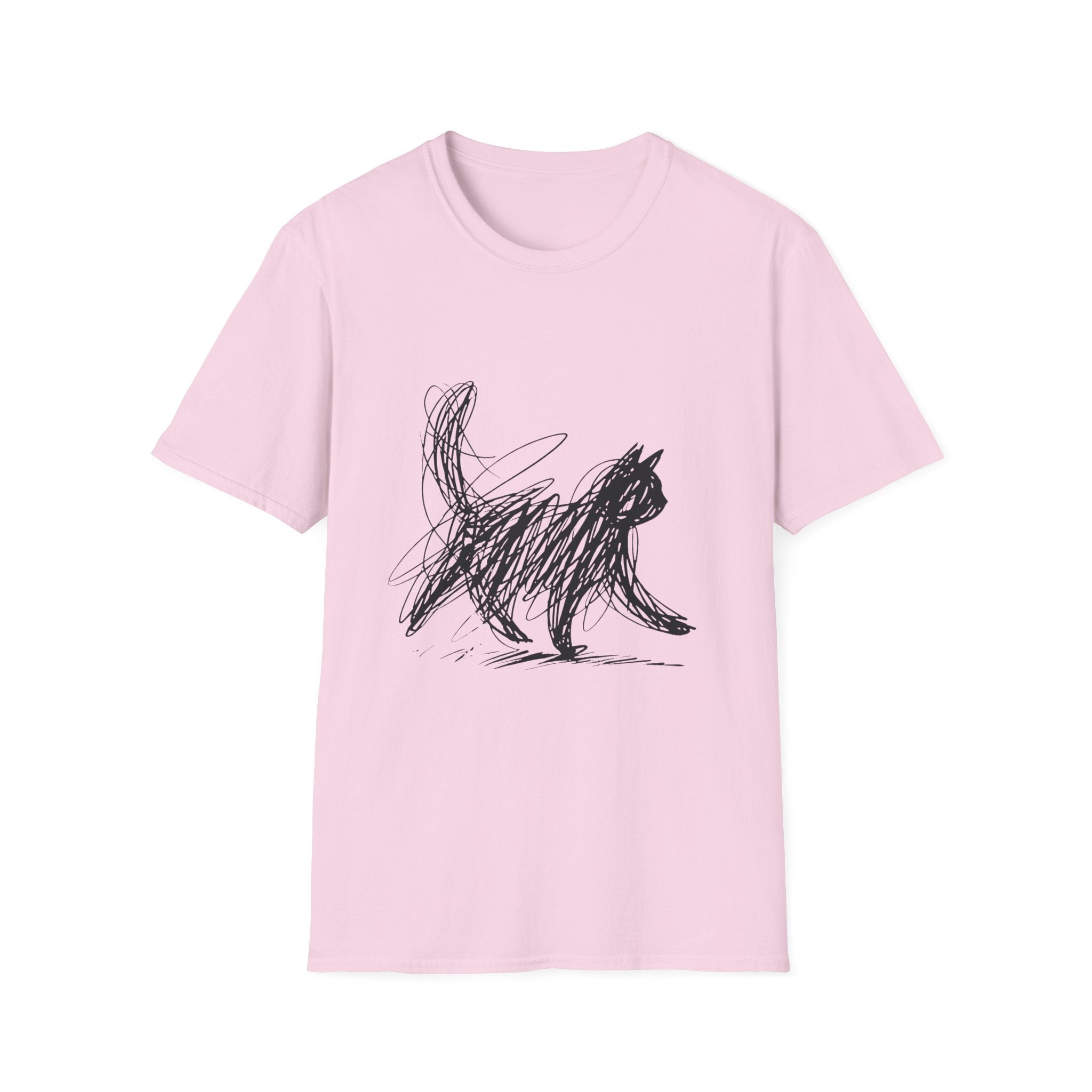 Scribble Cat T-Shirt