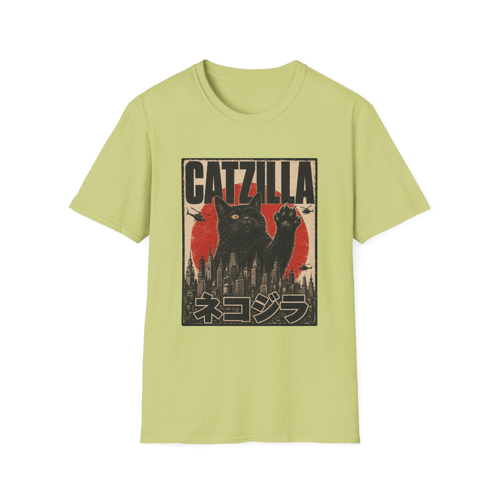 Catzilla Japanese T-Shirt