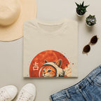 Astro Cat Tee — Lucky Japanese Space Cat Graphic T-Shirt