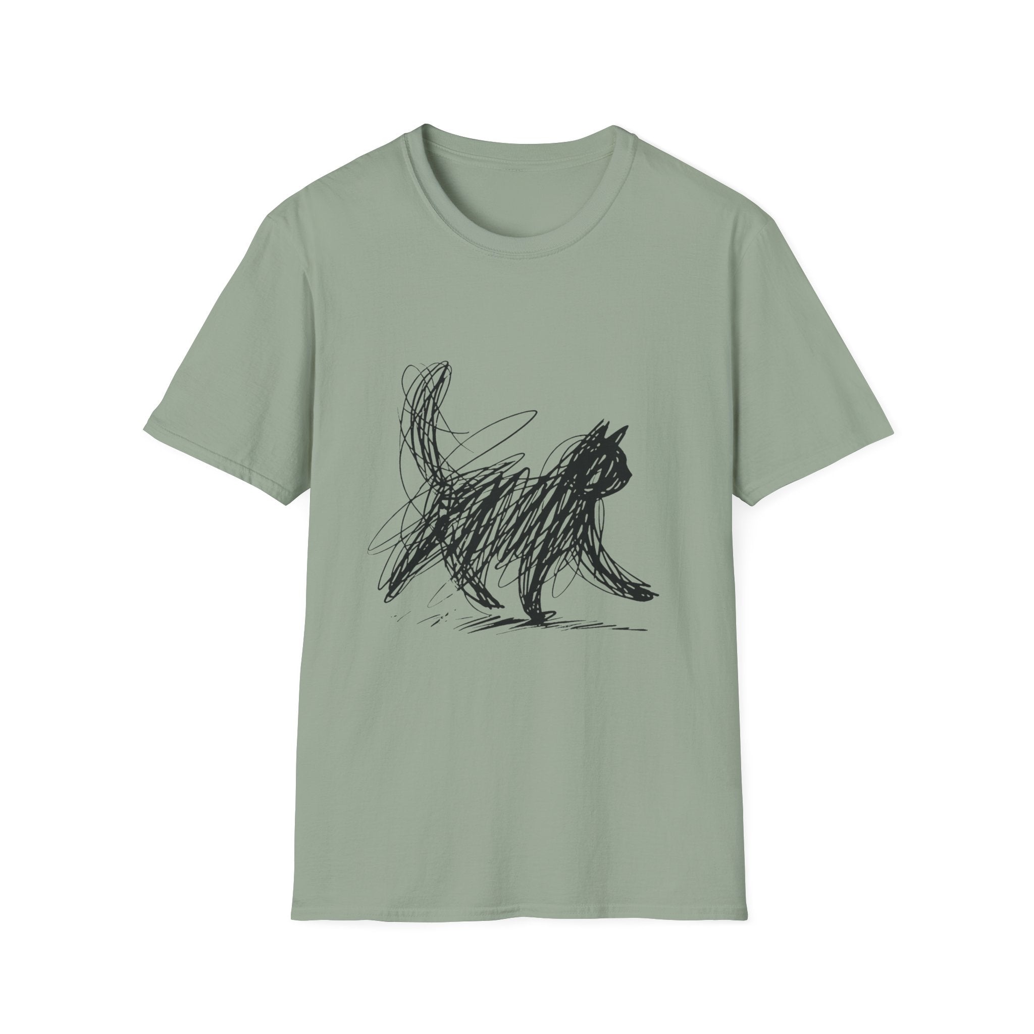 Scribble Cat T-Shirt