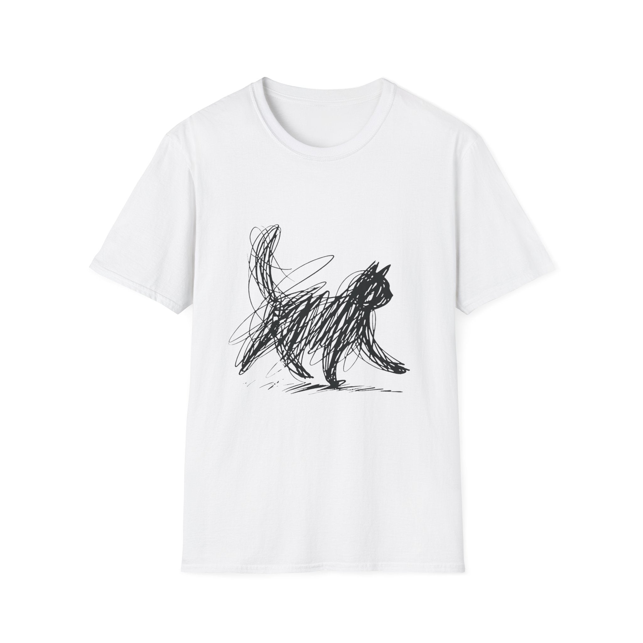 Scribble Cat T-Shirt