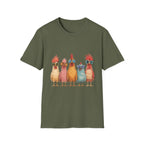 Cool Chicken Lineup - T-shirt