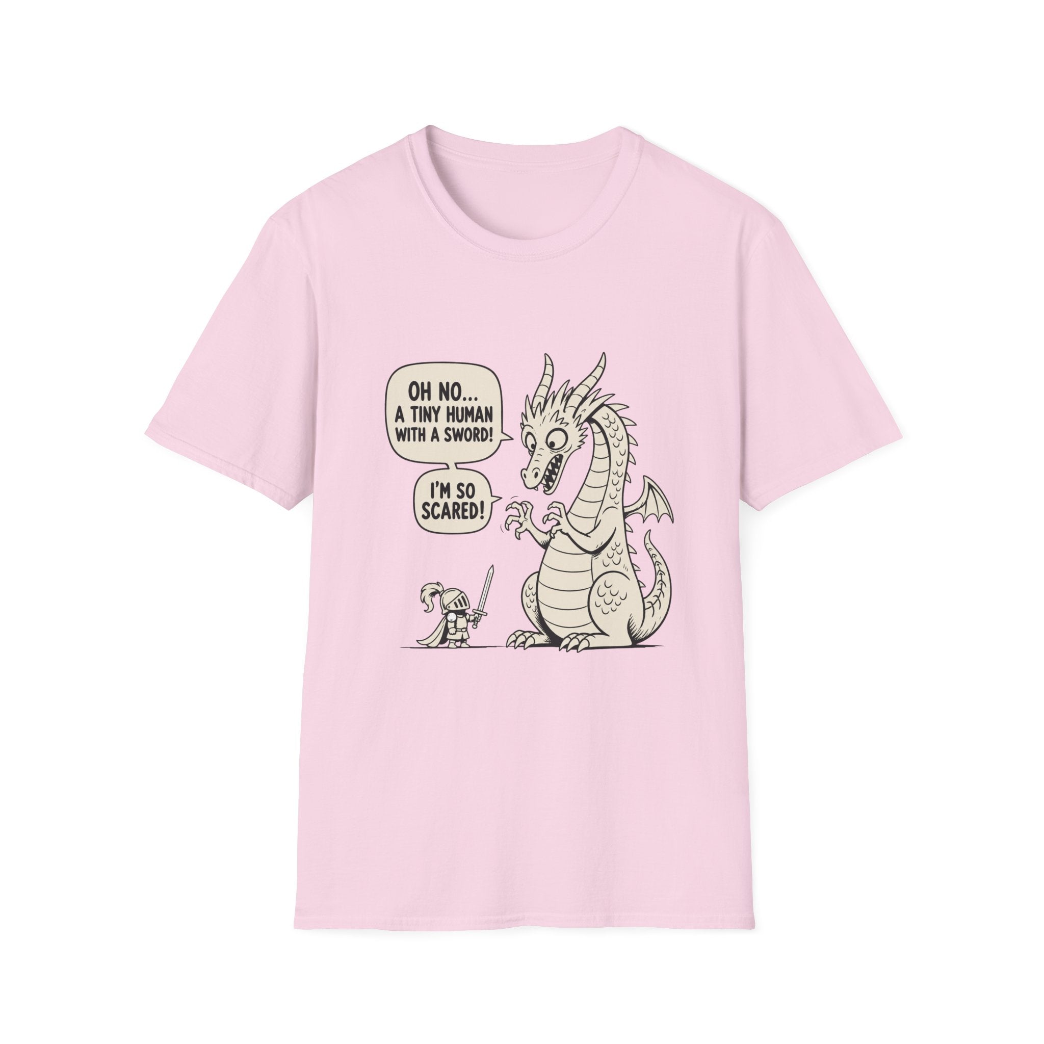 Tiny Human With A Sword T-Shirt