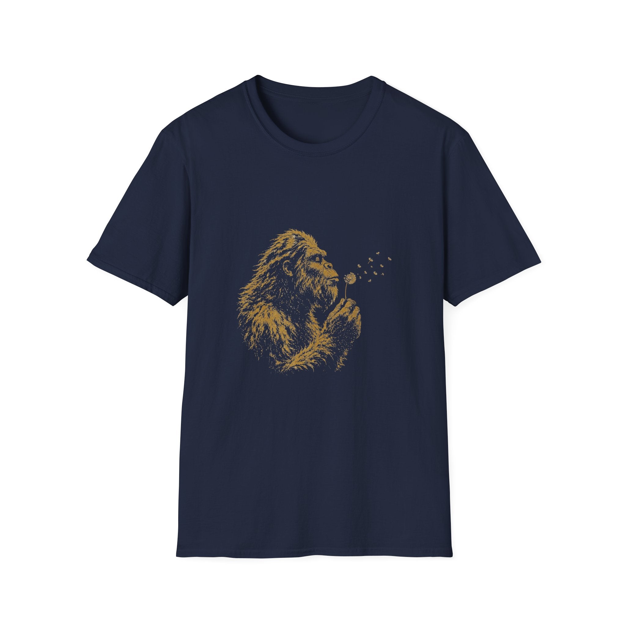 Gorilla With Dandelion