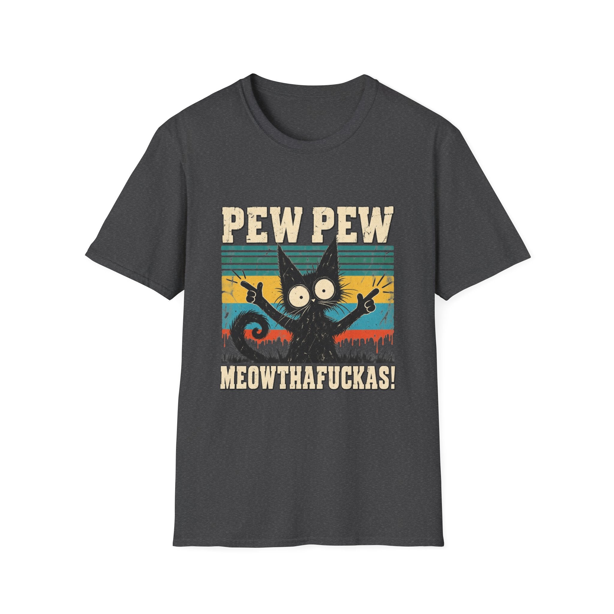 Pew Pew Meowthafuckas T-Shirt