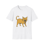 Scruffy Yellow Cat T-Shirt