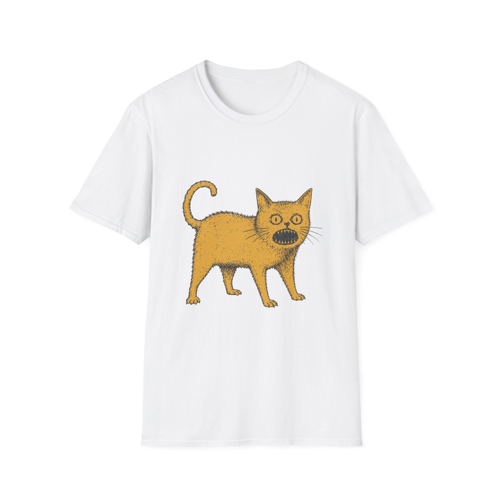 Scruffy Yellow Cat T-Shirt