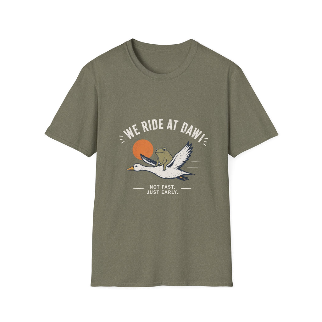 -WE RIDE AT DAW  T-Shirt