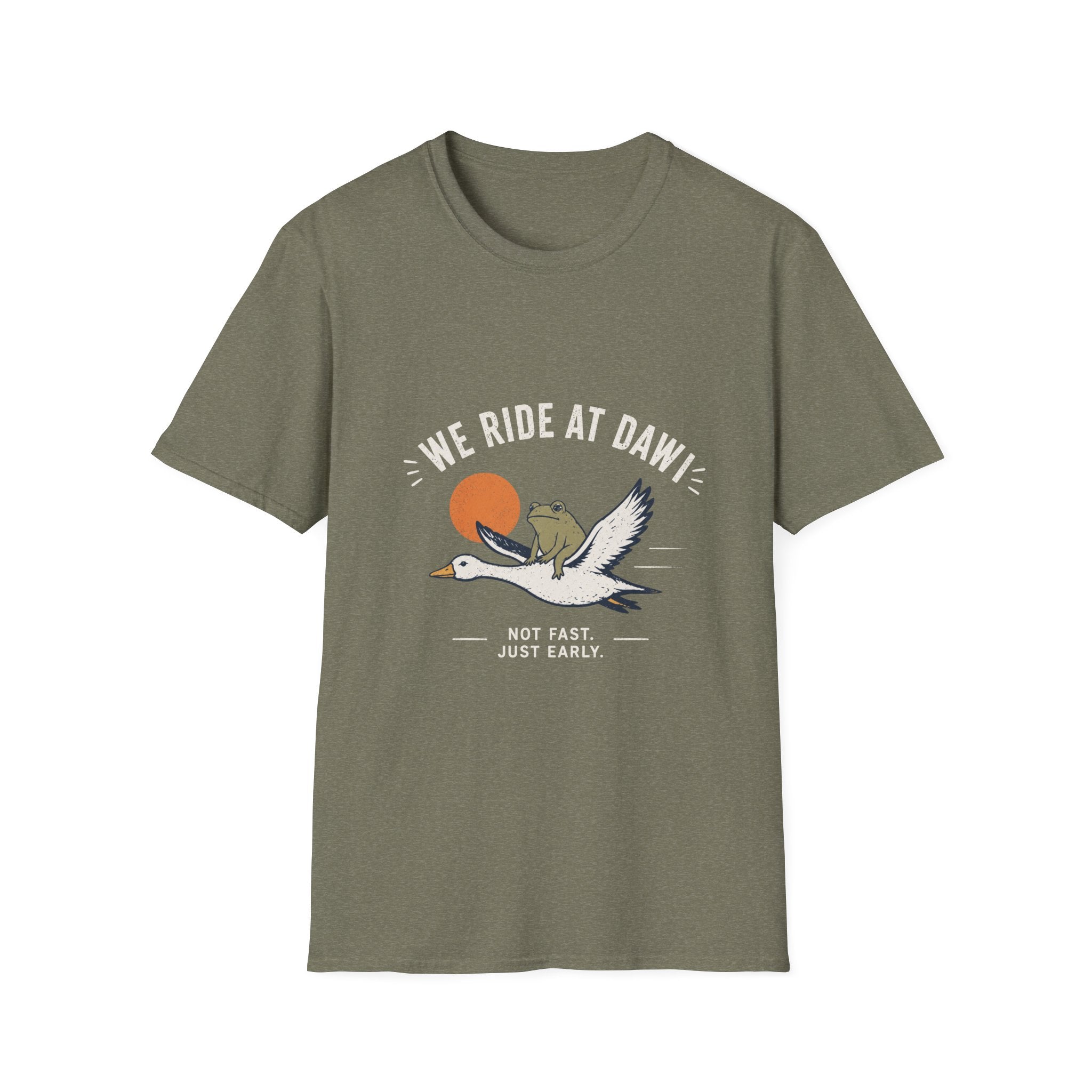 -WE RIDE AT DAW  T-Shirt