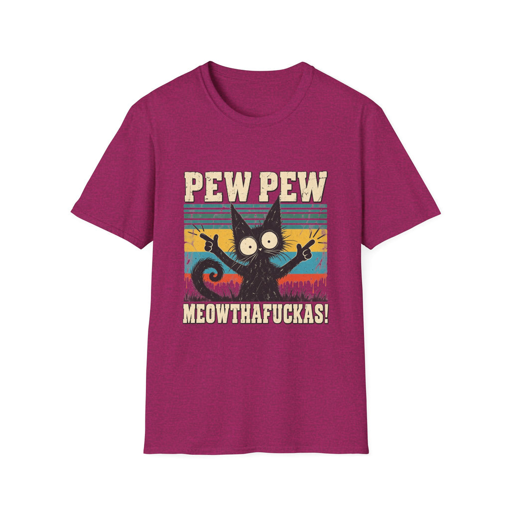Pew Pew Meowthafuckas T-Shirt