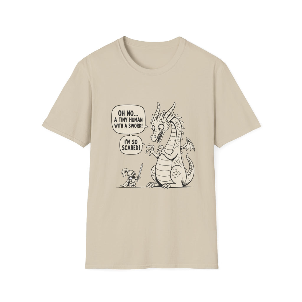Tiny Human With A Sword T-Shirt