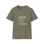 ADHD Attention Deficit Hold Up Dat A Frog- T-shirt