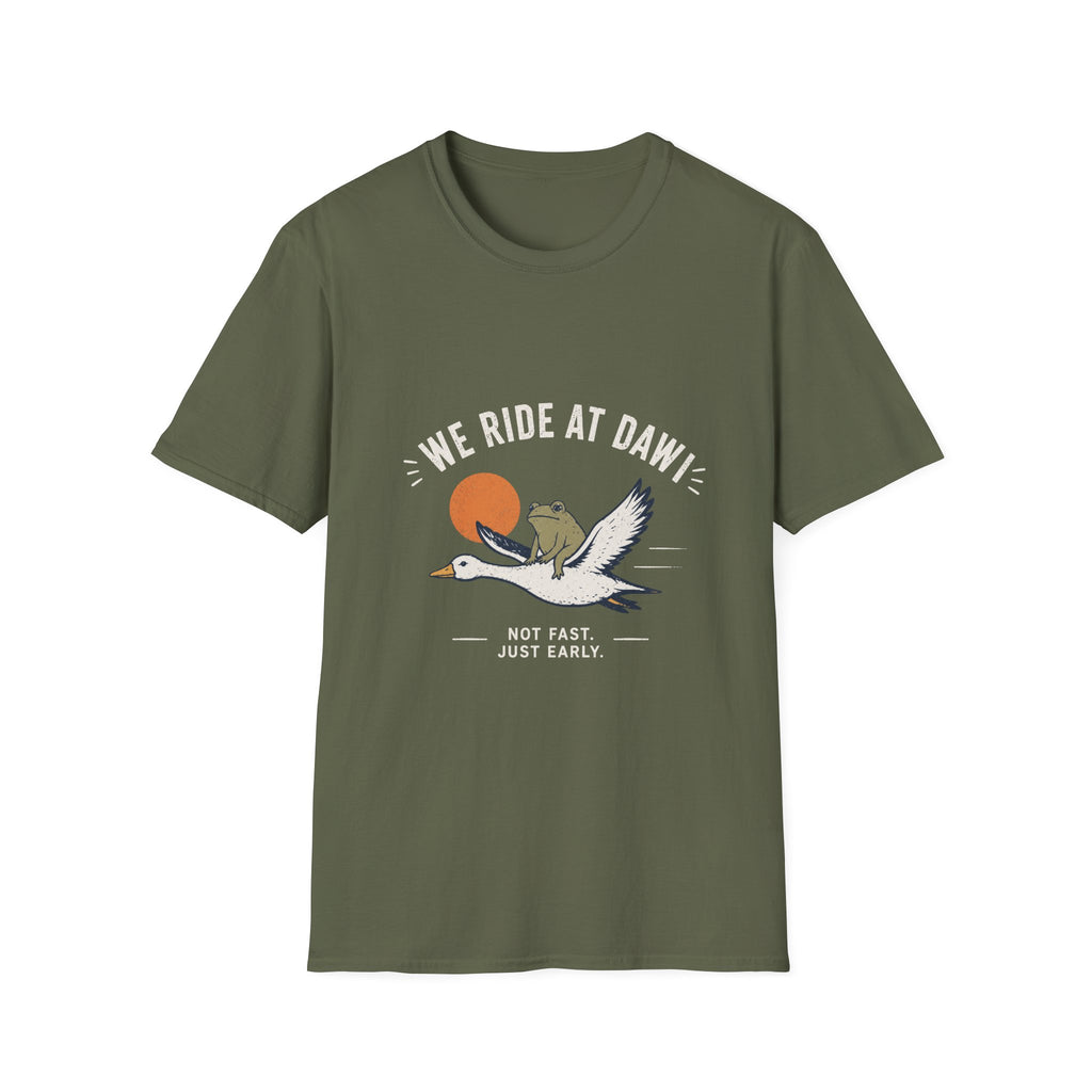 -WE RIDE AT DAW  T-Shirt