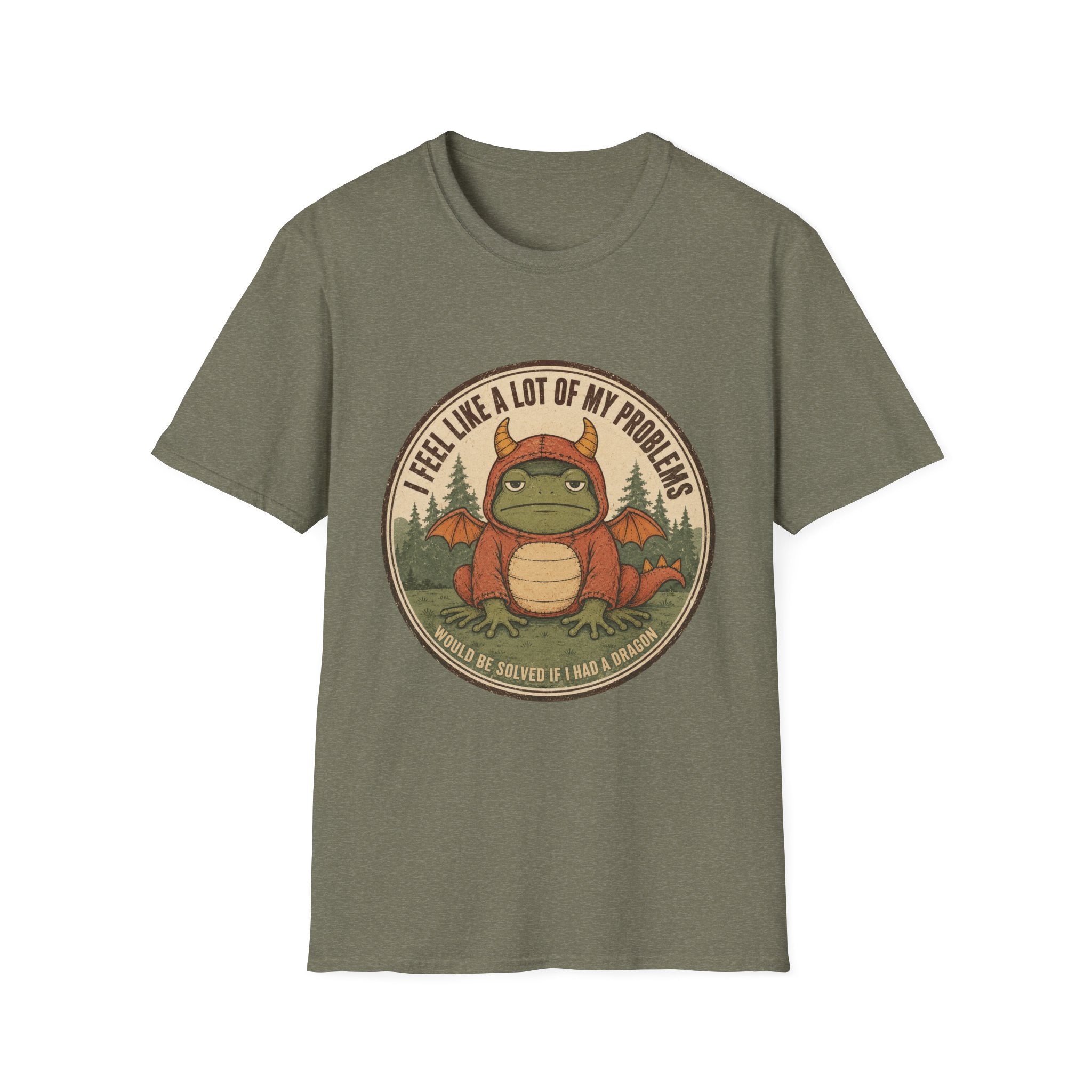 Problems Would Be Solved If I Had A Dragon T-Shirt
