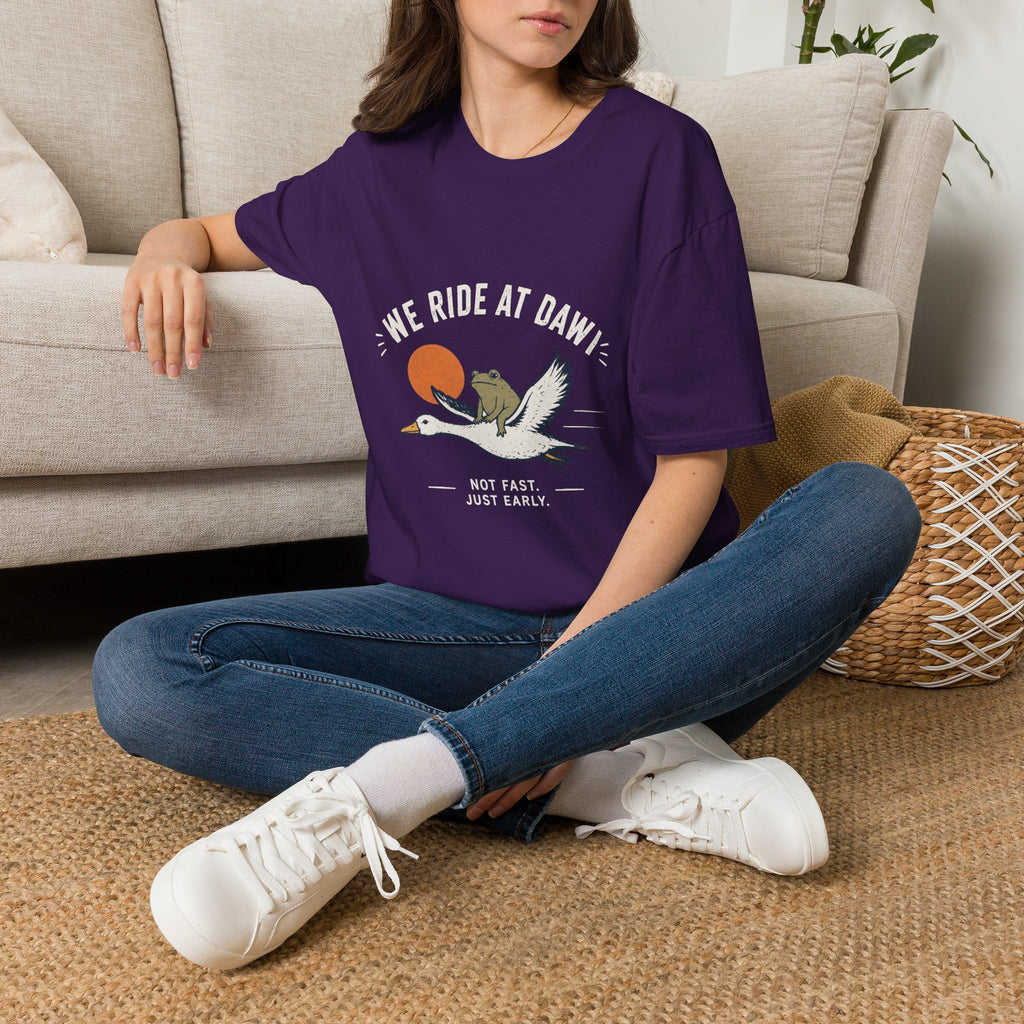 -WE RIDE AT DAW  T-Shirt
