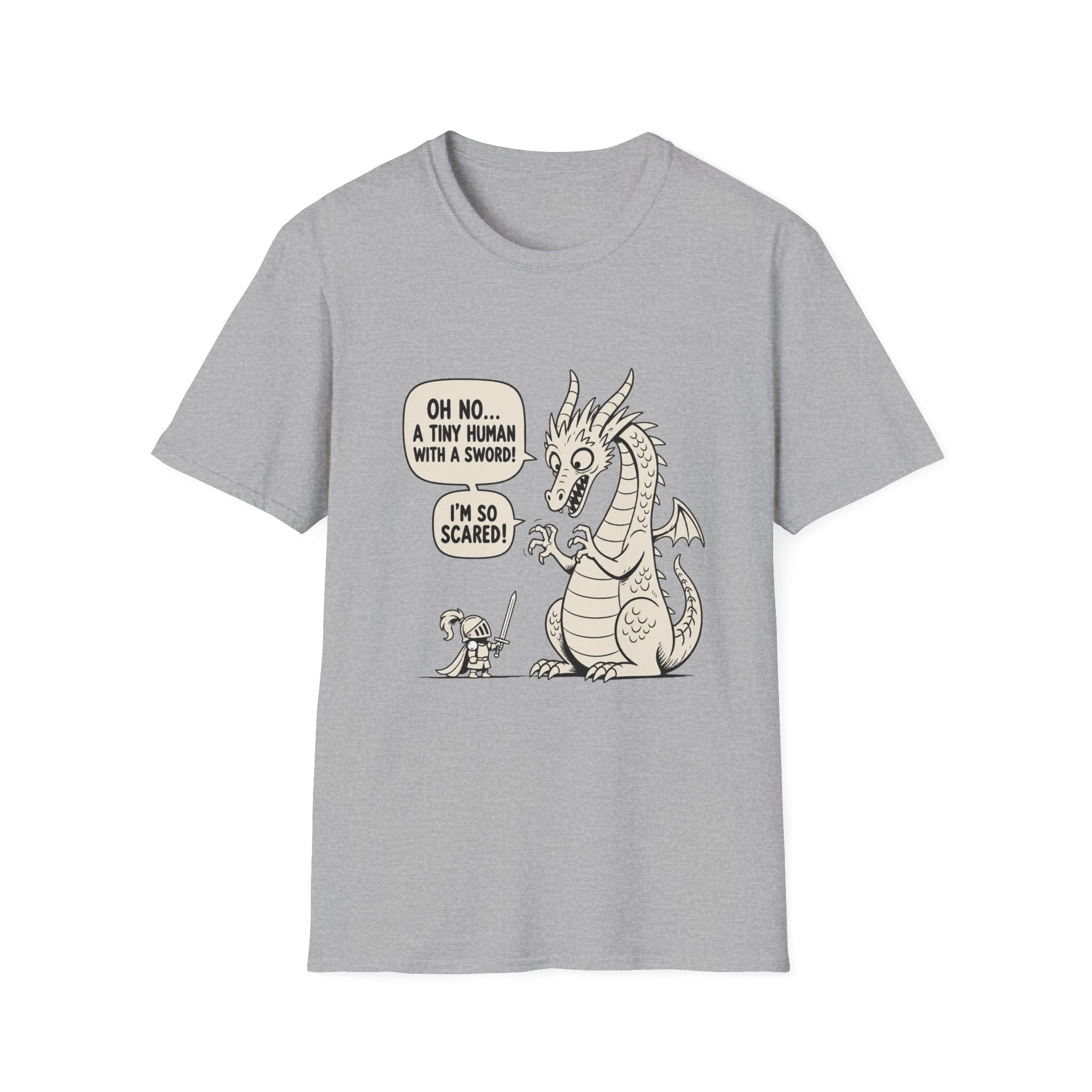 Tiny Human With A Sword T-Shirt