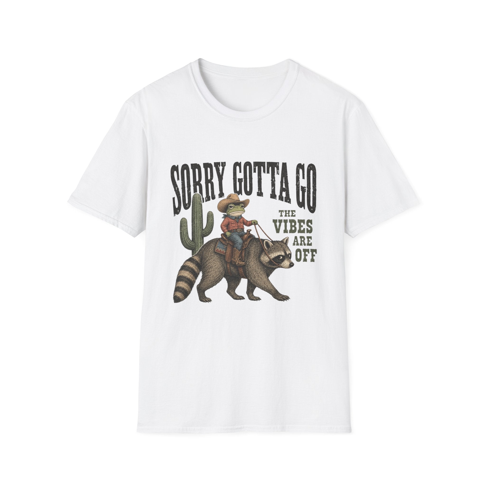 Sorry Gotta Go The Vibes Are Off T-Shirt