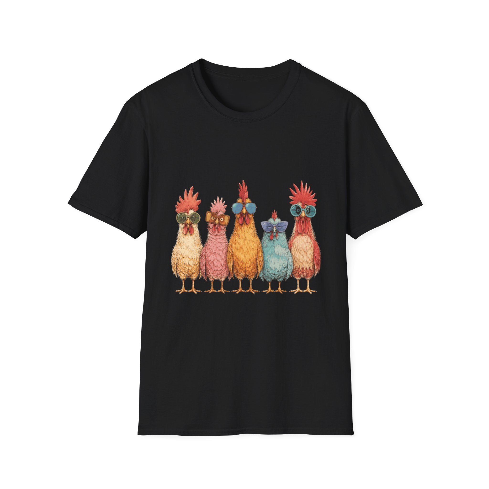 Cool Chicken Lineup - T-shirt