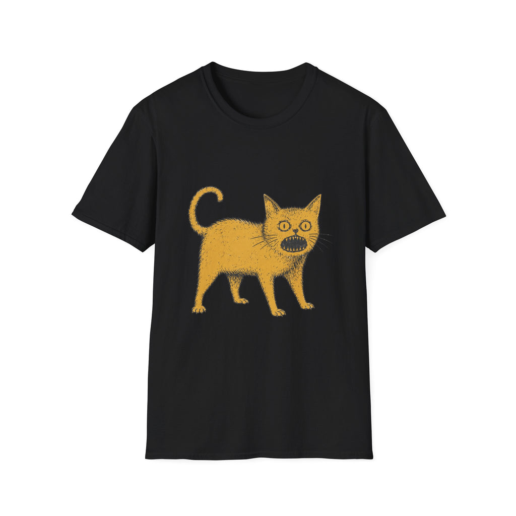 Scruffy Yellow Cat T-Shirt