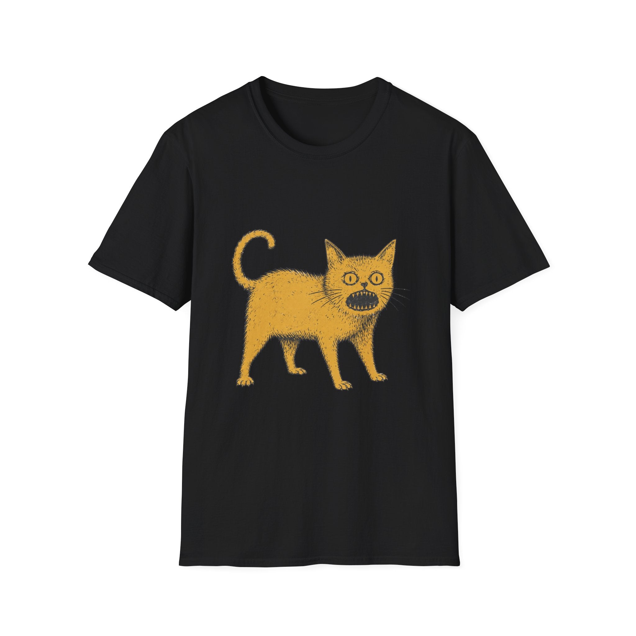 Scruffy Yellow Cat T-Shirt