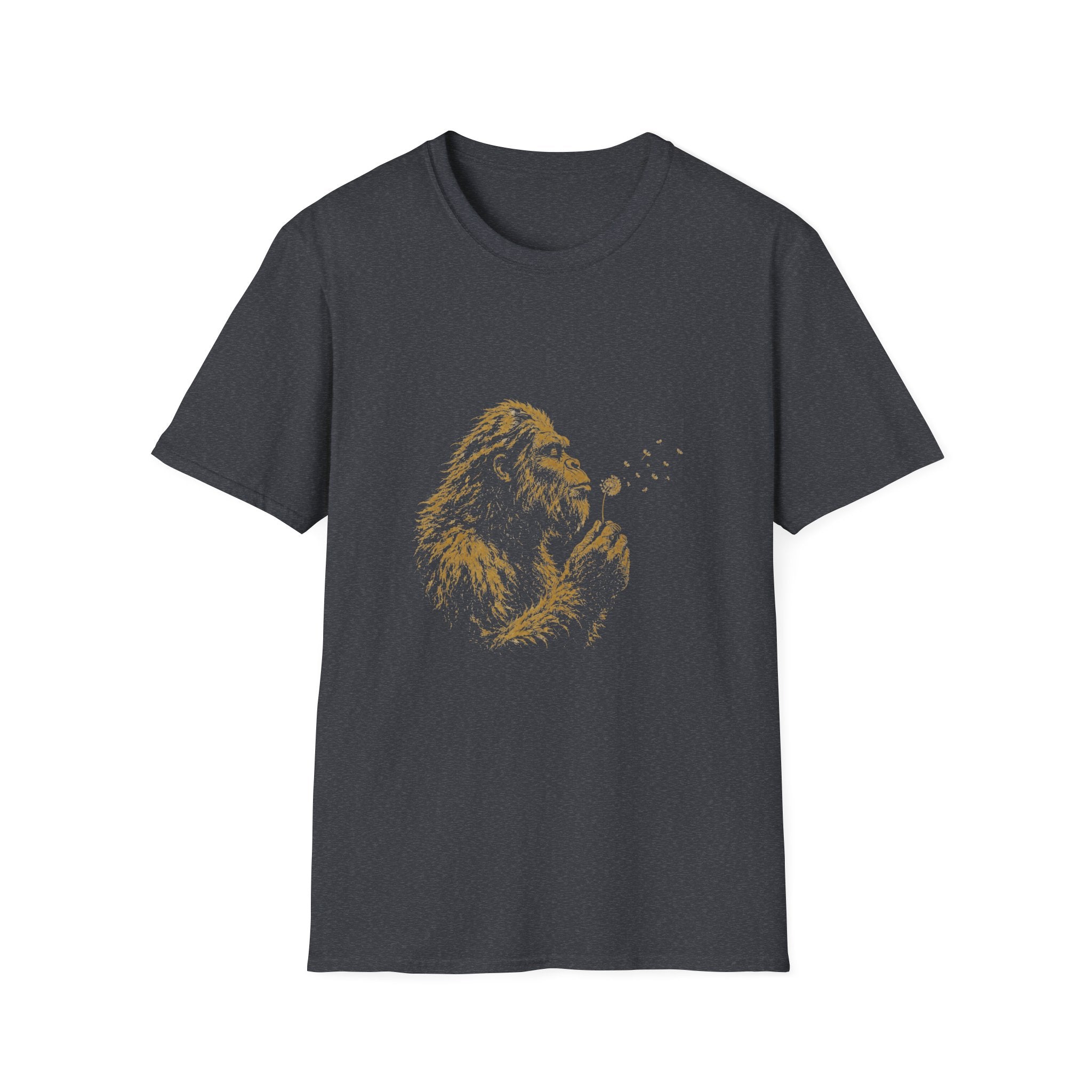 Gorilla With Dandelion