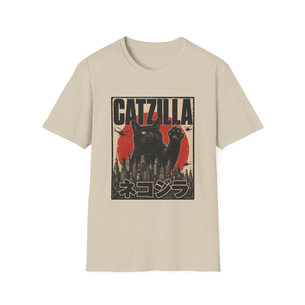 Catzilla Japanese T-Shirt