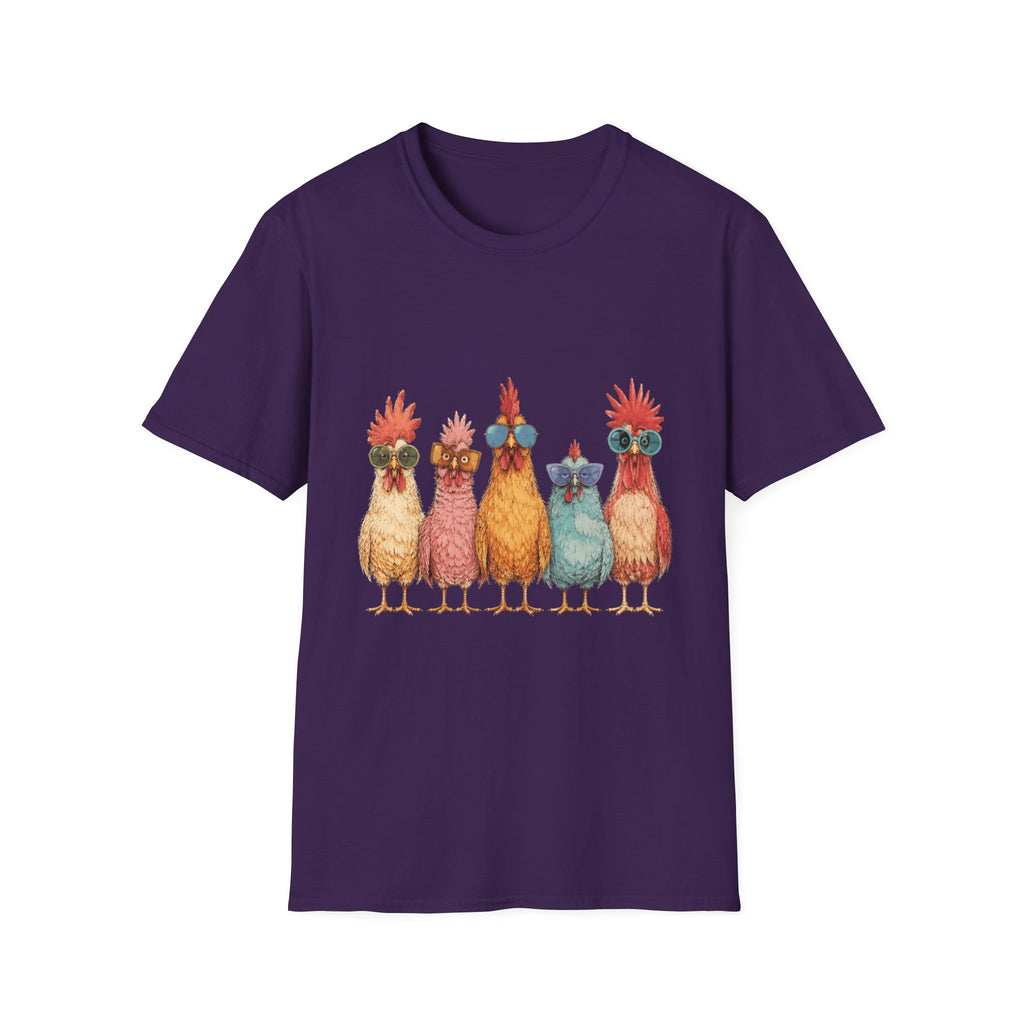Cool Chicken Lineup - T-shirt