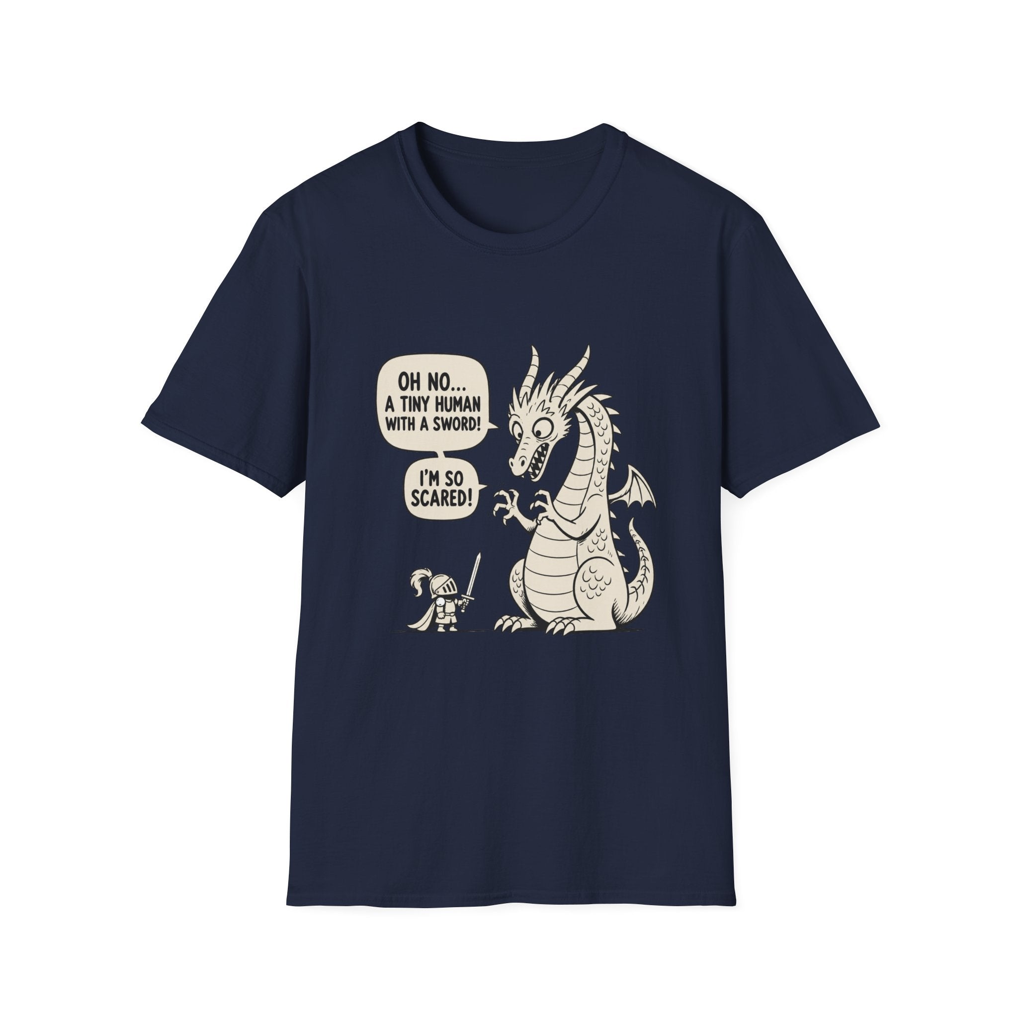 Tiny Human With A Sword T-Shirt